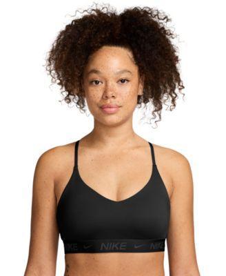 Nike Indy Light Support Padded Sports Bra, Women's, Size: XXL, Armory Blue Product Image