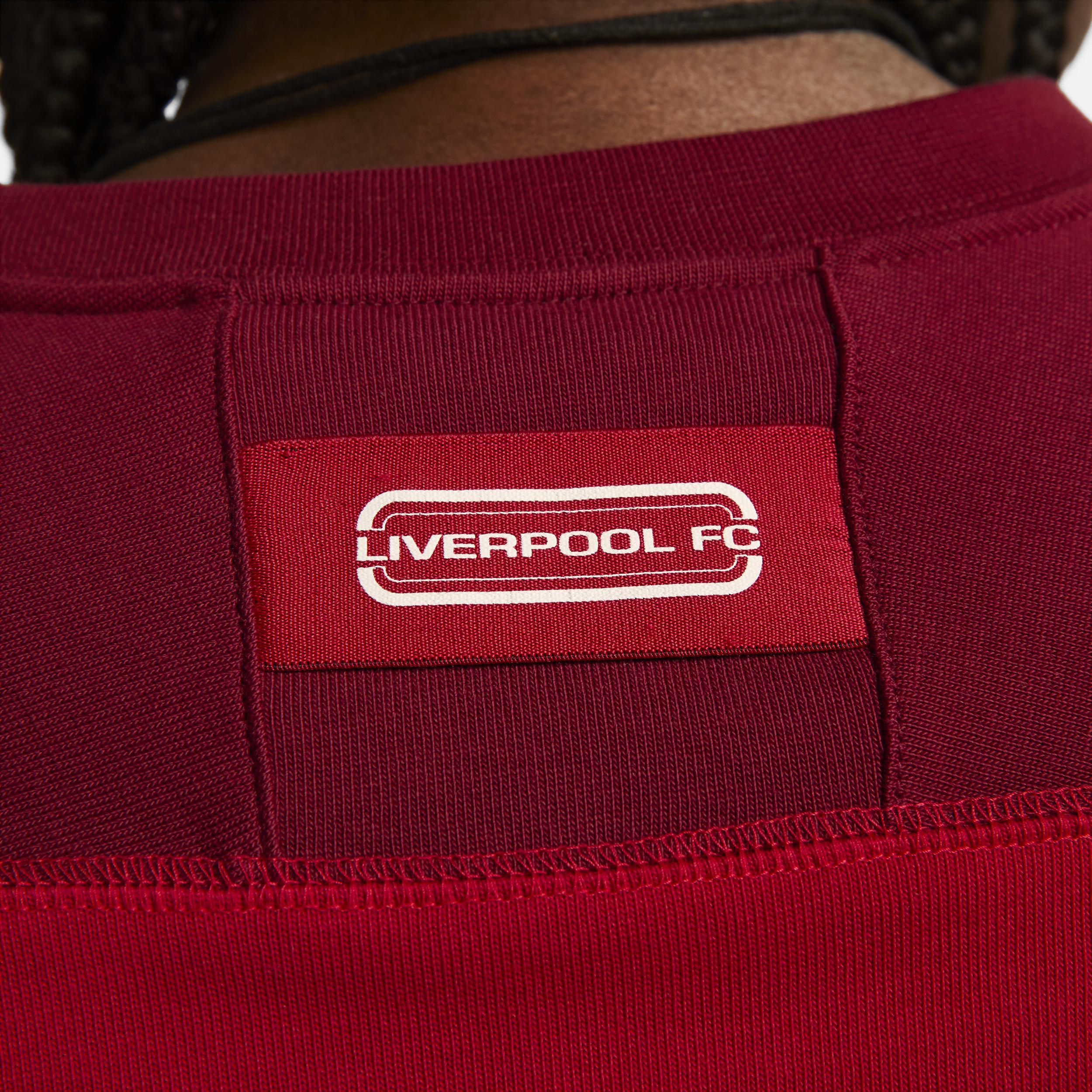 Men's Nike Red Liverpool Travel Raglan T-Shirt, Size: Small, Lvp Red Product Image