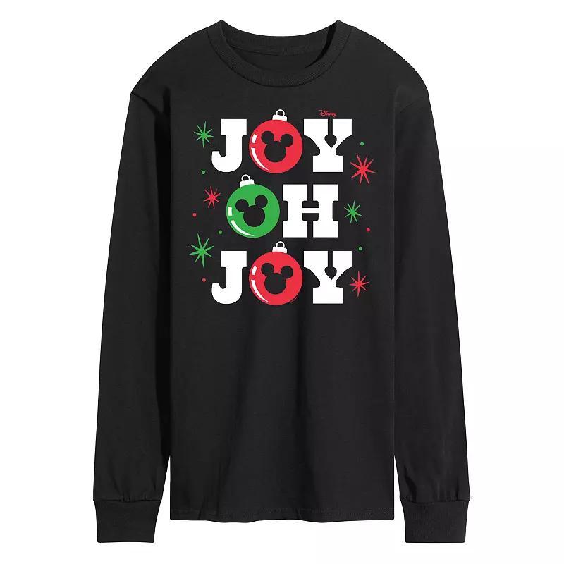 Men's Dr. Seuss Grinch Ho Ho No Long Sleeve Tee, Size: Medium, Blue Product Image