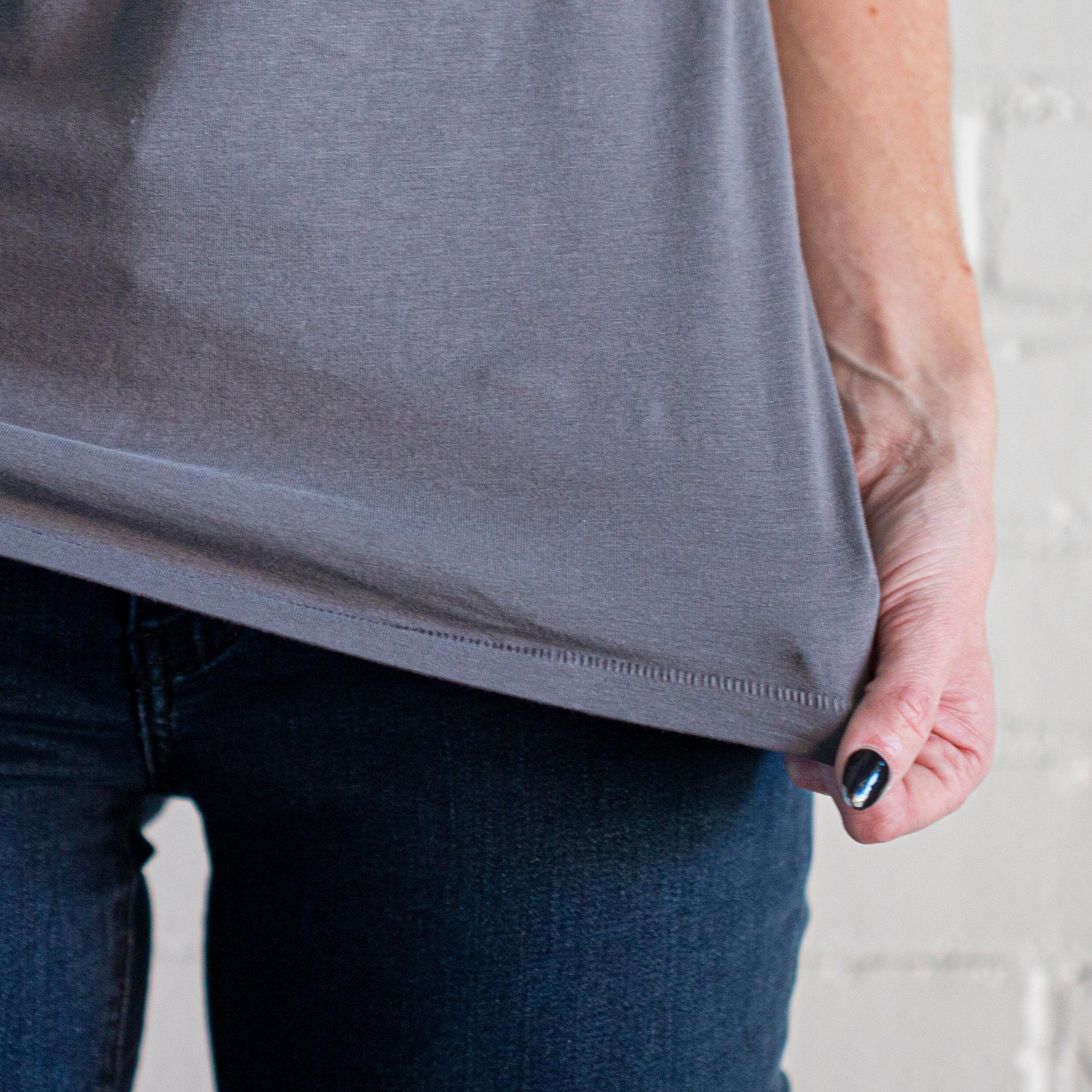Fitted Tee | Stone Product Image
