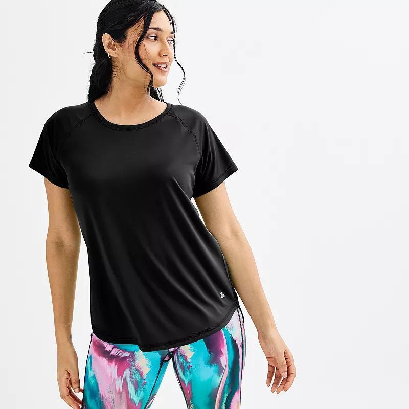 Petite Tek Gear Dry Tek Tee, Womens Product Image