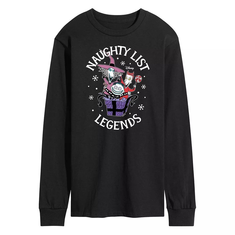 Disney's The Nightmare Before Christmas Naughty List Legends Tee, Men's, Size: Large, Black Product Image