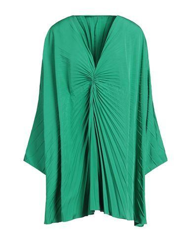 VALENTINO Garavani Woman Mini Dress Green Size 4 Cotton, Polyester Product Image