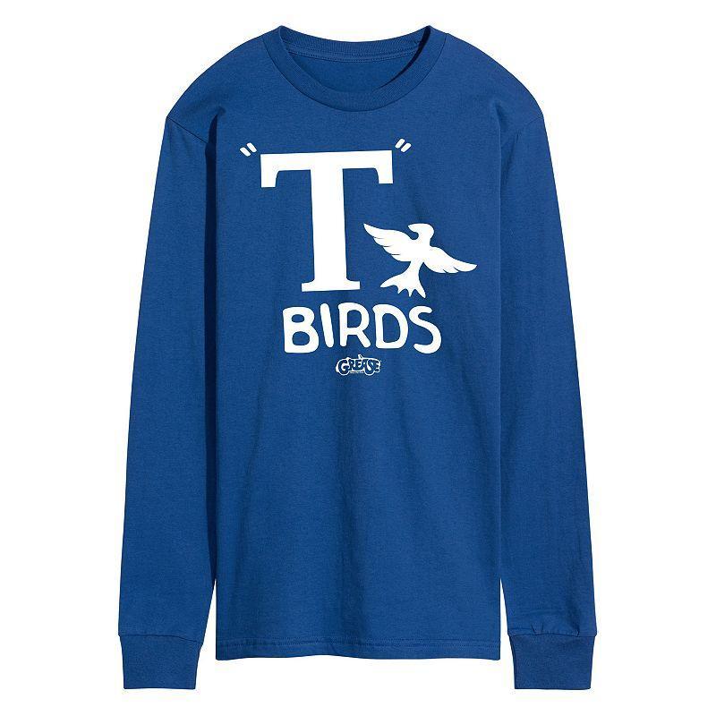 Mens Grease T Birds Long Sleeve Graphic Tee Product Image