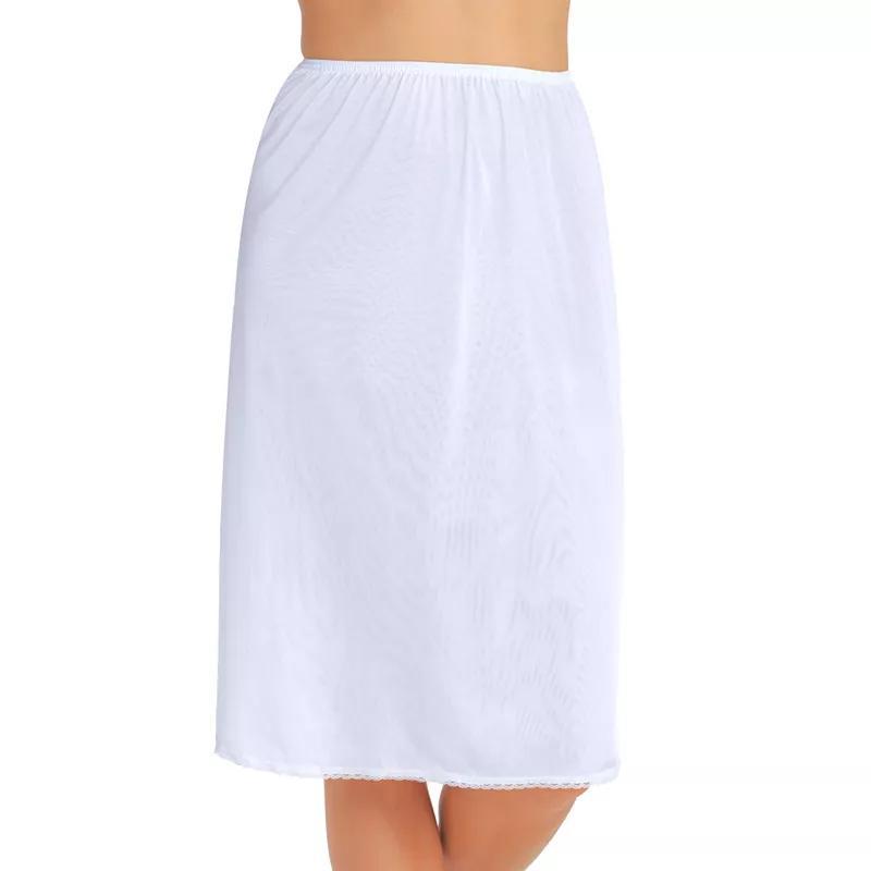 Vanity Fair Lingerie® Satin Glance™ Slit Pettislip - 20-in. - 11760, Women's, Size: XXLARGE 20, White Product Image