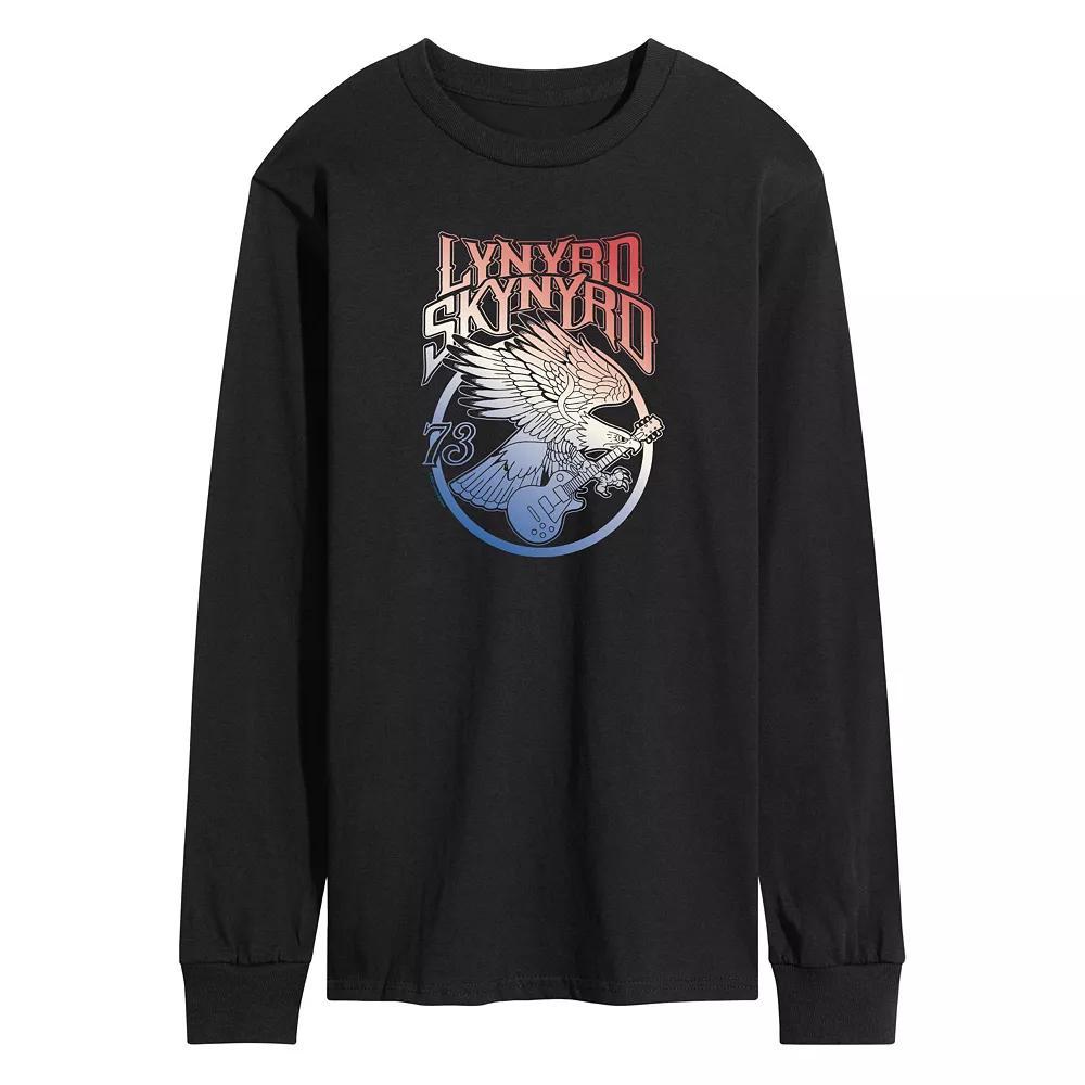 Mens Lynyrd Skynyrd Eagle Long Sleeve Graphic Tee Blue Product Image