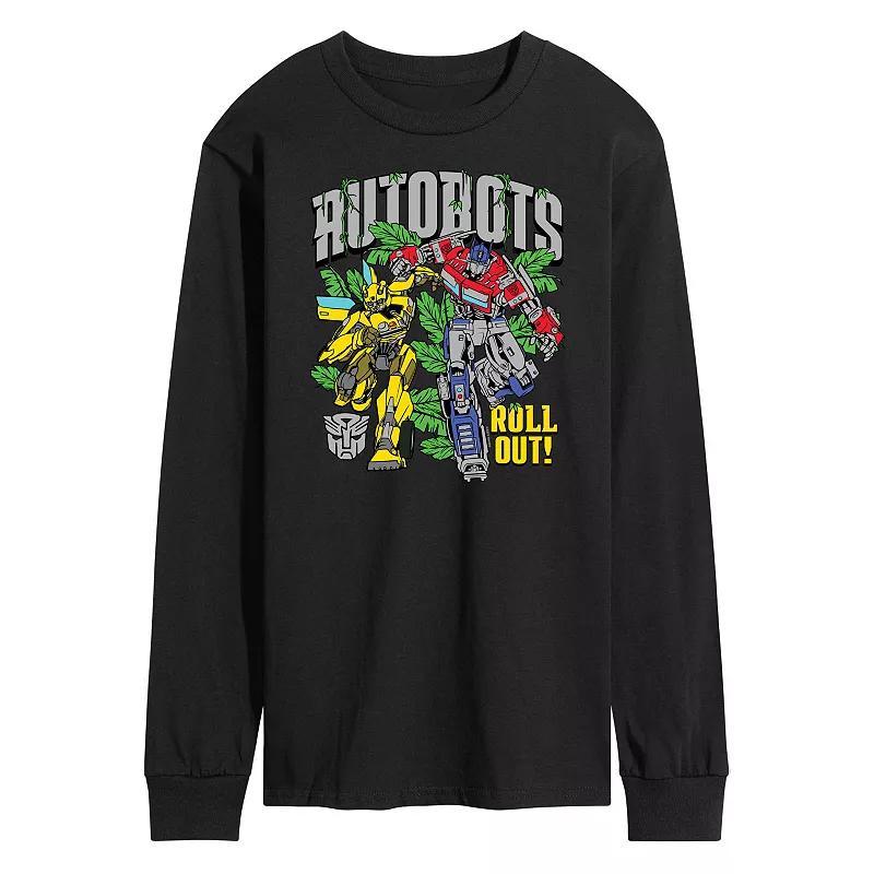Mens Transformers Autobots Roll Out Long Sleeve Graphic Tee Product Image