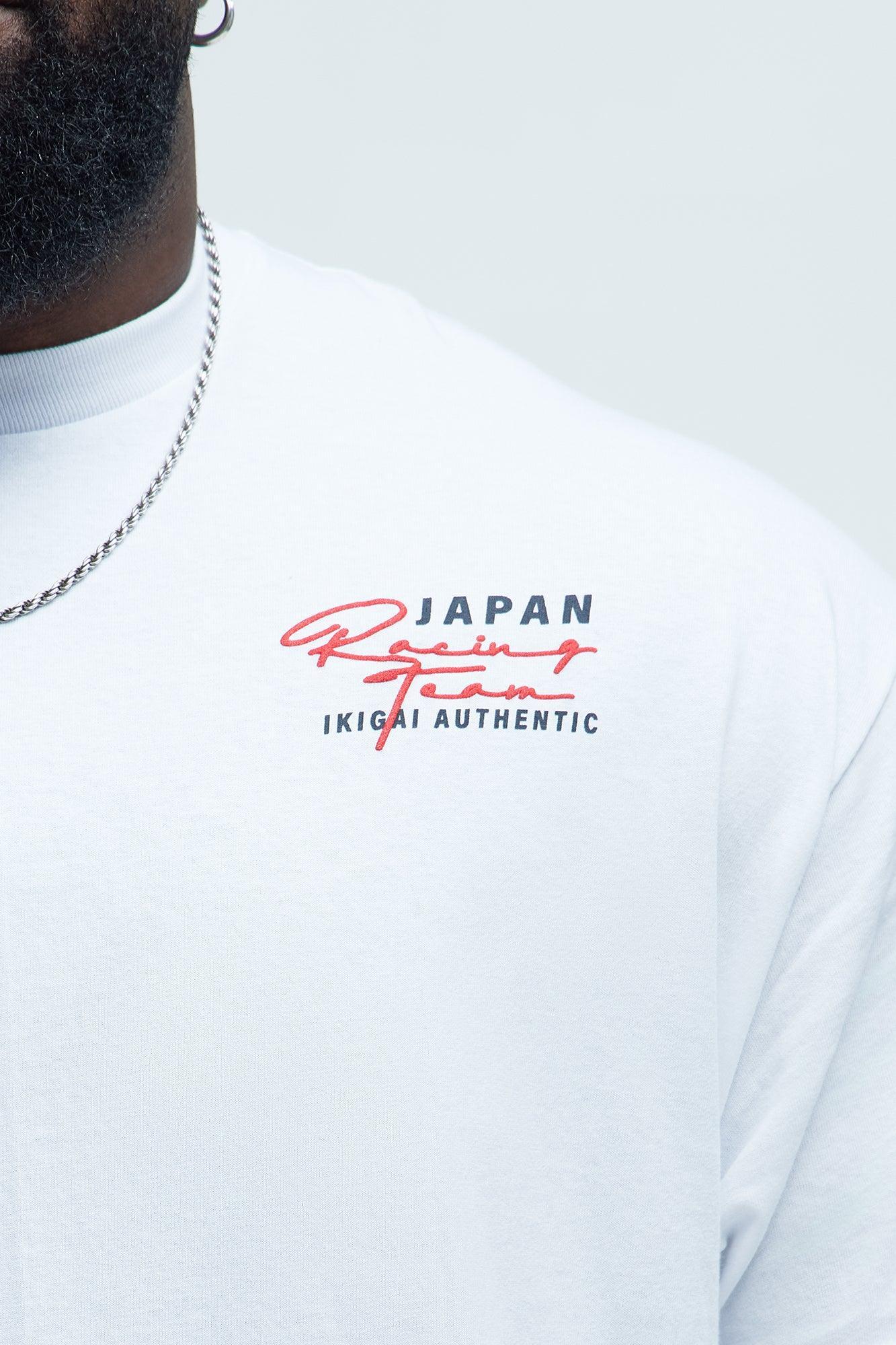 Japan Sport Short Sleeve Tee - White Product Image