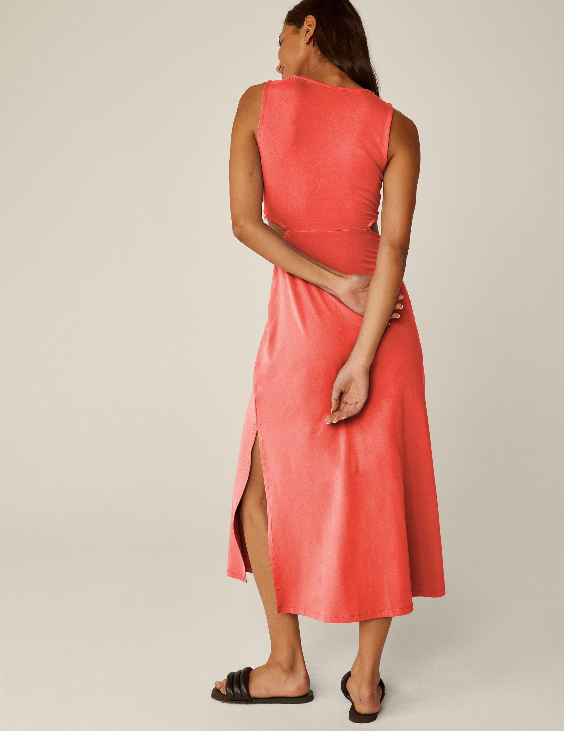 Around The World Front Twist Dress Product Image