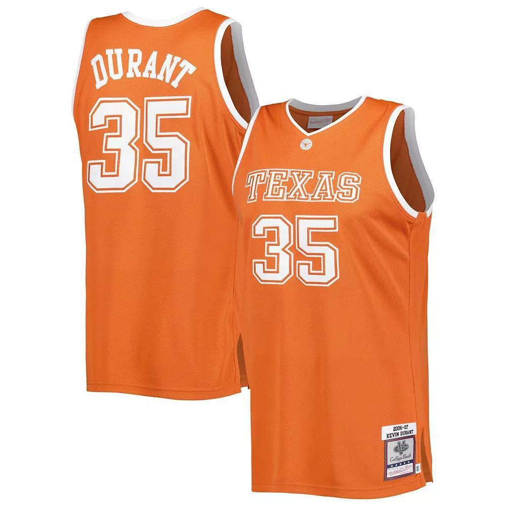 Men's Mitchell & Ness Kevin Durant Texas Orange Texas Longhorns Authentic 2006 Jersey, Size: Medium, Team Product Image