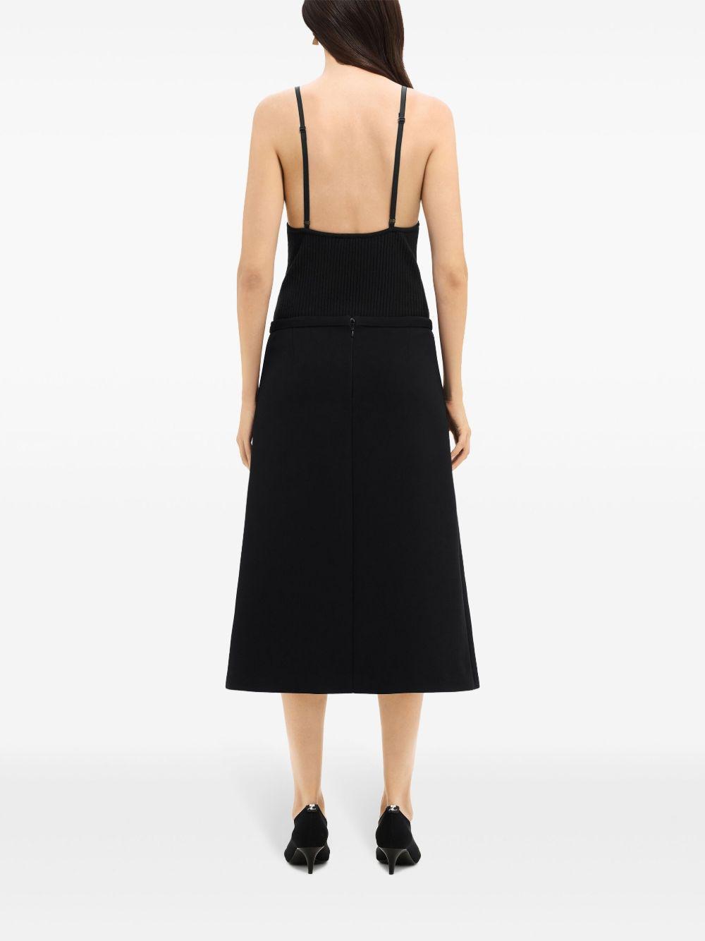 logo-embroidered ribbed tank top Product Image