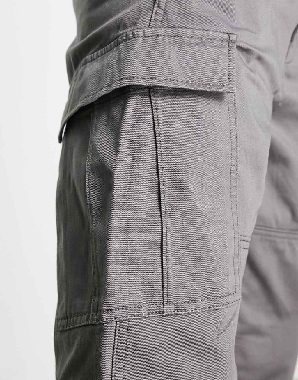 Levi's lo ball cargo pants in gray with pockets Product Image