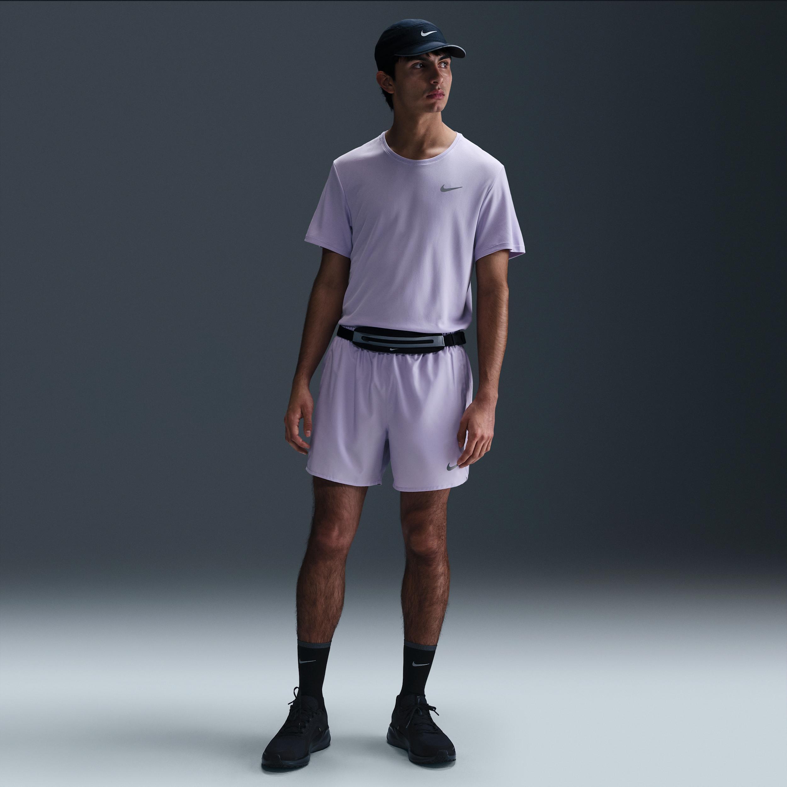 Nike Men's Miler Dri-FIT UV Short-Sleeve Running Top Product Image