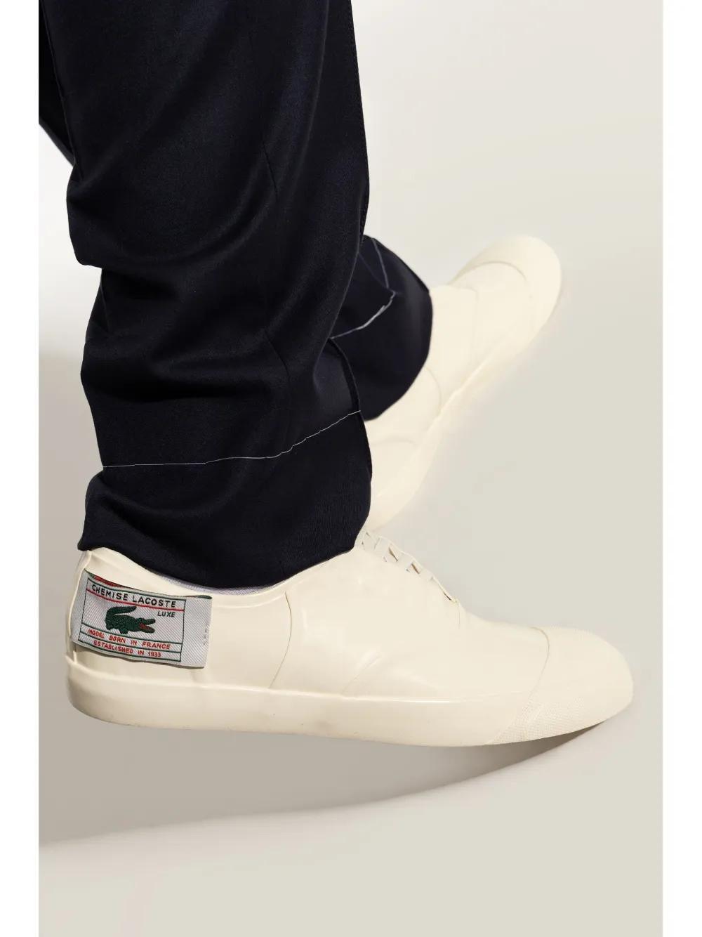 logo-patch round-toe sneakers Product Image