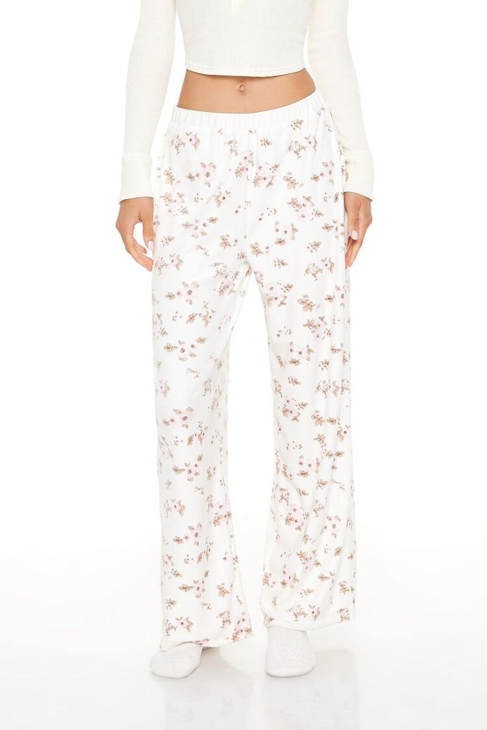 Ditsy Floral Pajama Pants | Forever 21 Product Image