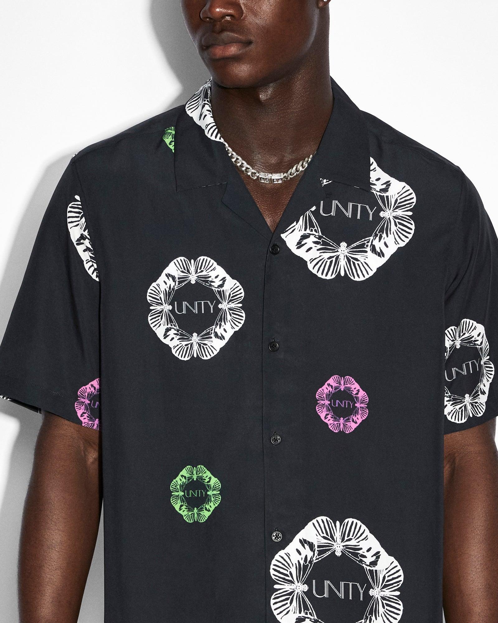 UNITYFLY RESORT SS SHIRT BLACK Male Product Image