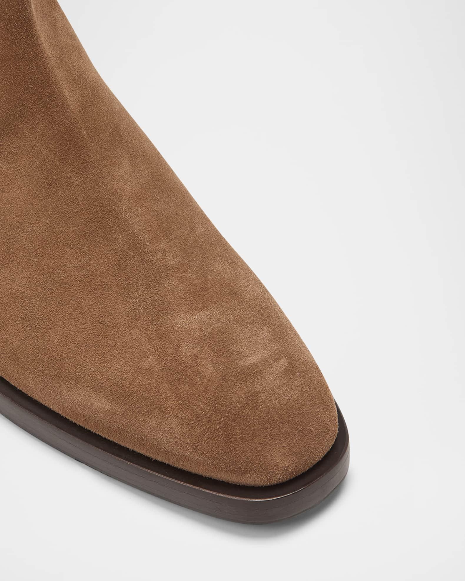Men's Suede Chelsea Ankle Boots Product Image