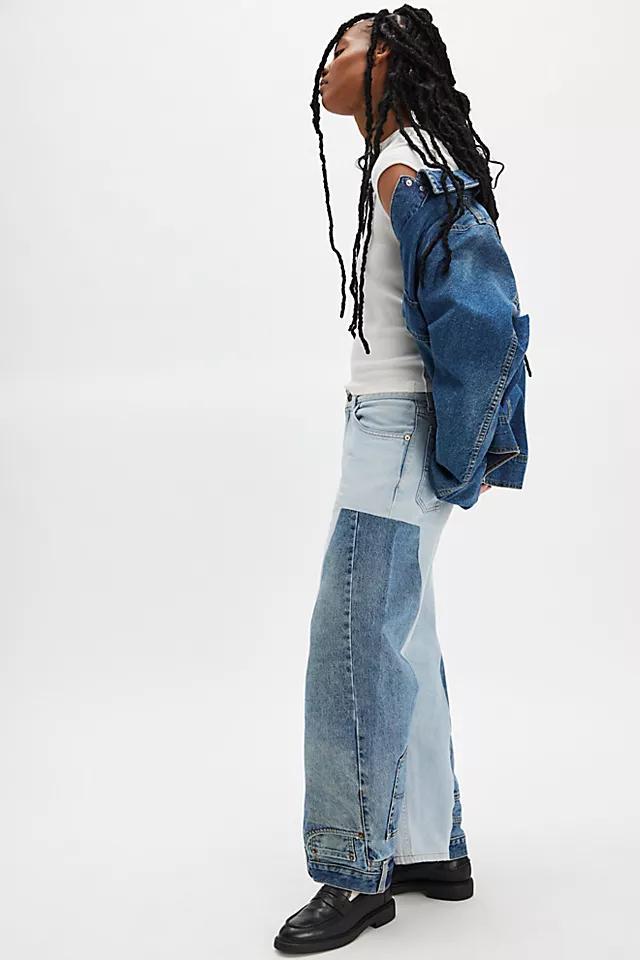 Tricia Fix Denim Mix-Up Jeans Product Image