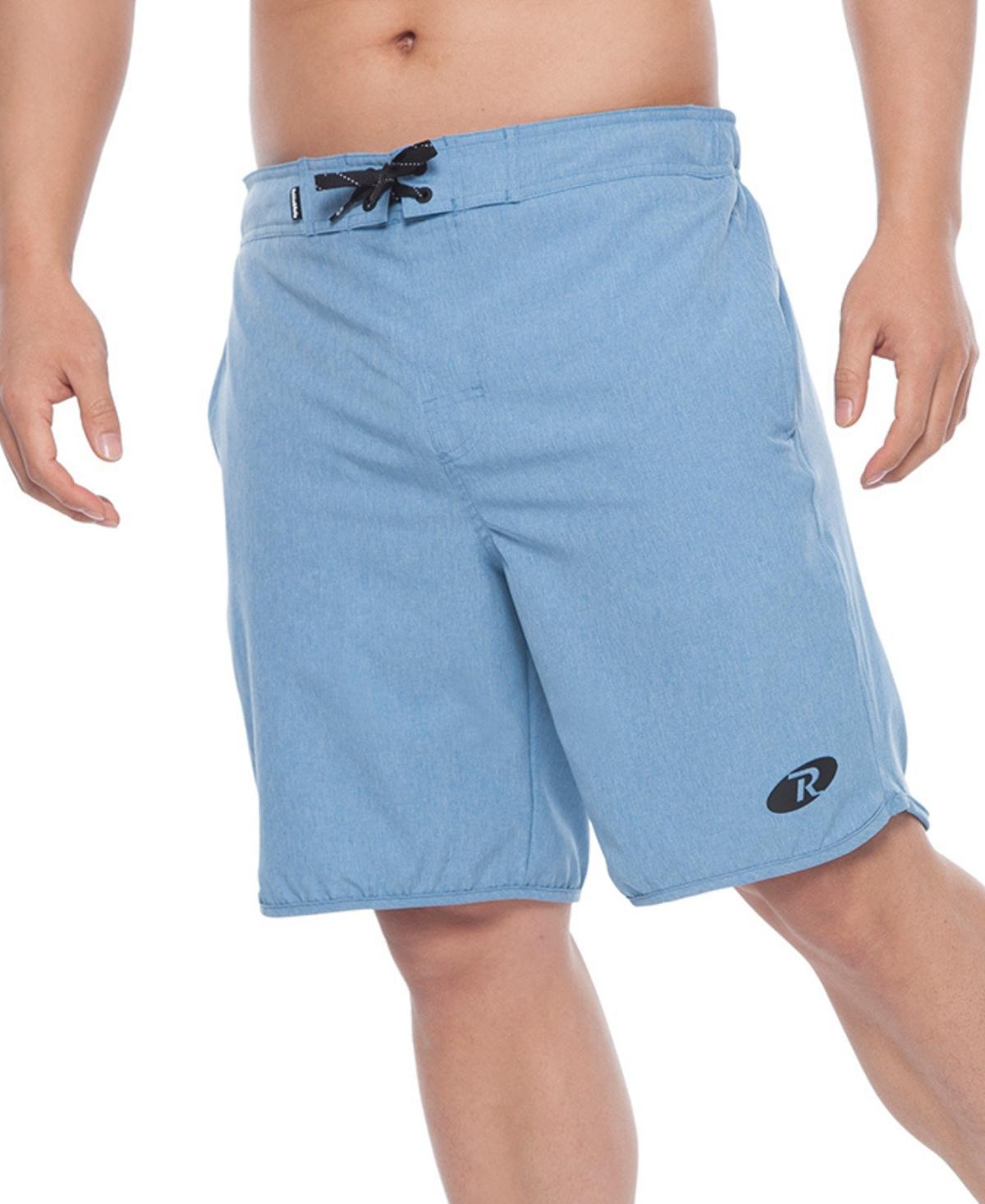 Men's Rokka&Rolla 9" Stretch Swim Trunks, Size: XL, Blue Product Image
