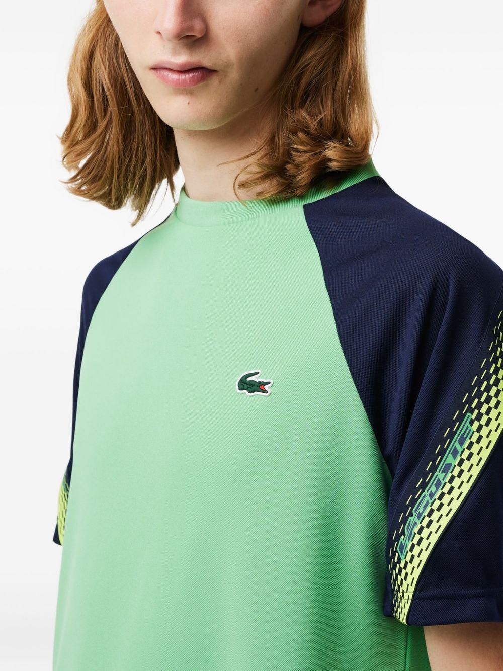 raglan-sleeve graphic-print T-shirt Product Image