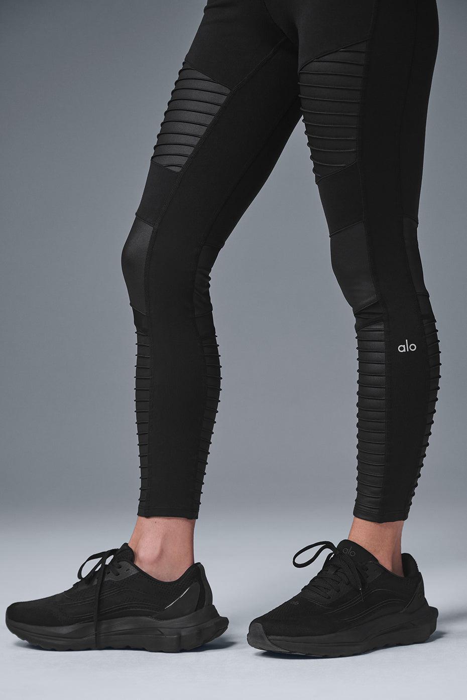 ALO | 7/8 High-Waist Moto Legging Product Image