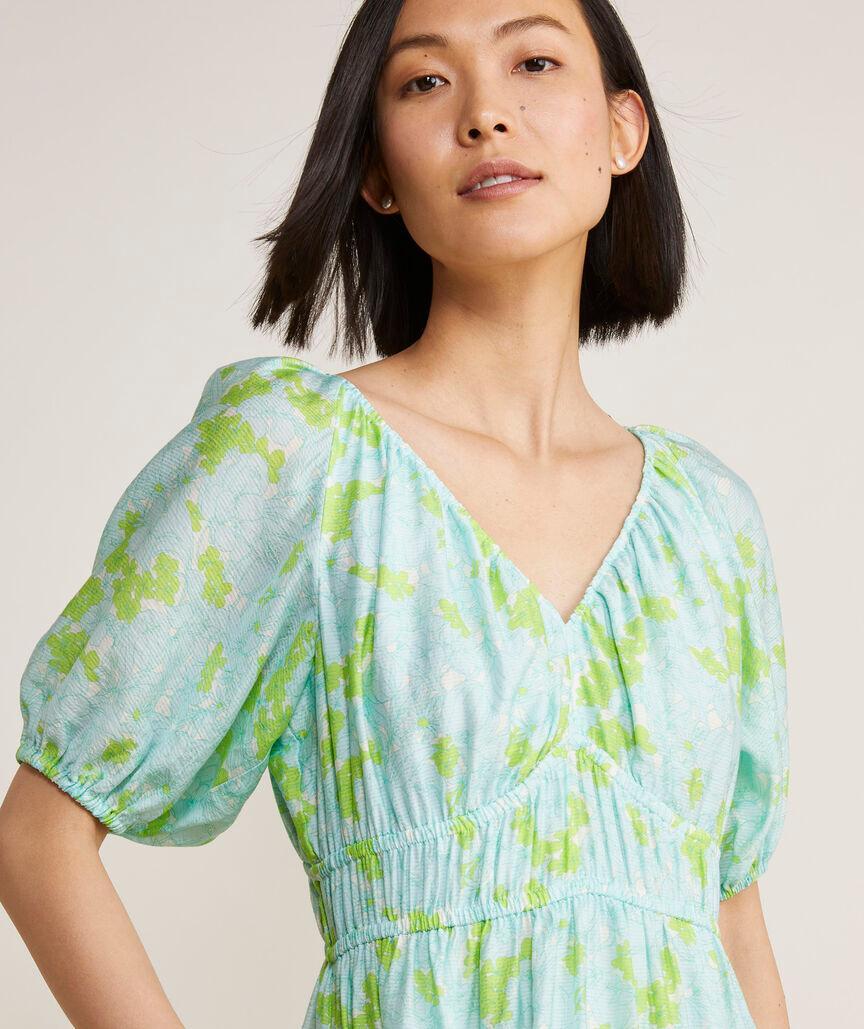 Marina Puff-Sleeve Mini Dress Product Image