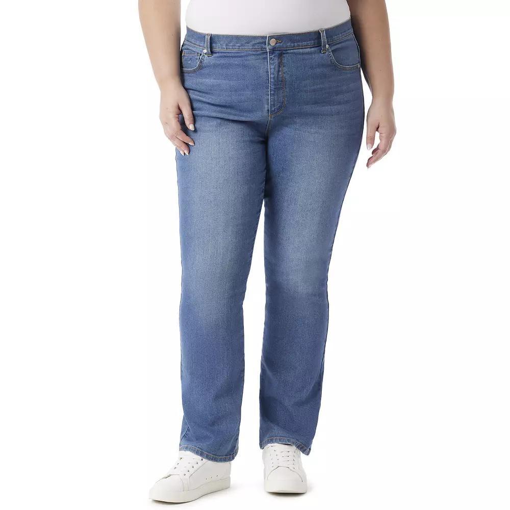 Plus Size Gloria Vanderbilt Amanda Original Boot Cut Jeans, Women's, Size: 22 - Regular, Crested Butte Product Image