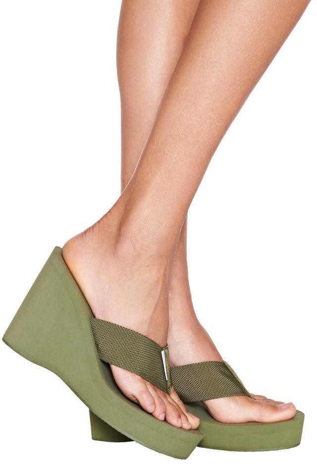 SHELBY FLIP FLOP - OLIVE Product Image