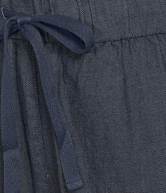 Eileen Fisher Organic Cotton Twill Utility Pocket Pull-On Pants Product Image