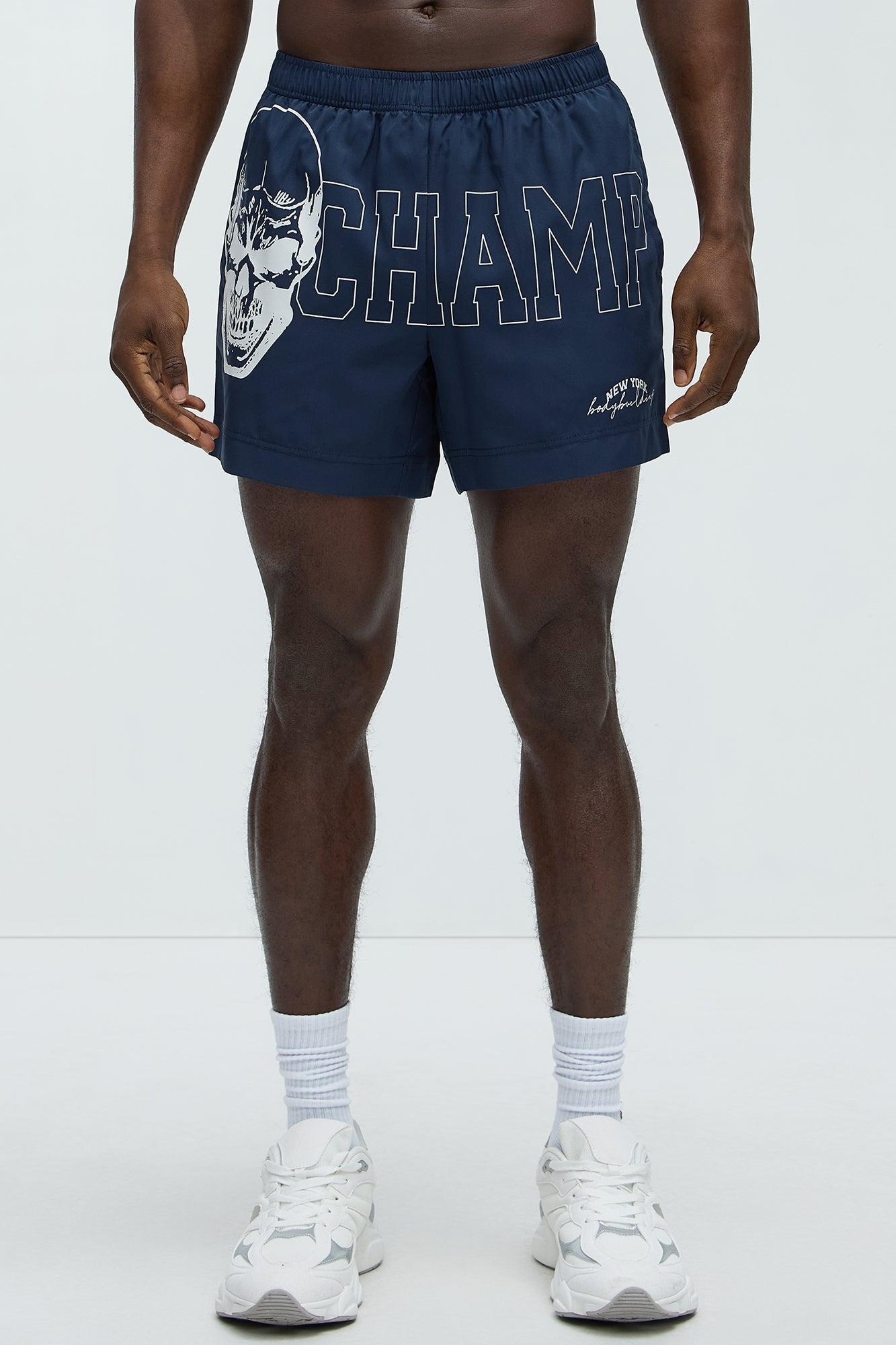NY Champ Active Mid Short - Navy Product Image