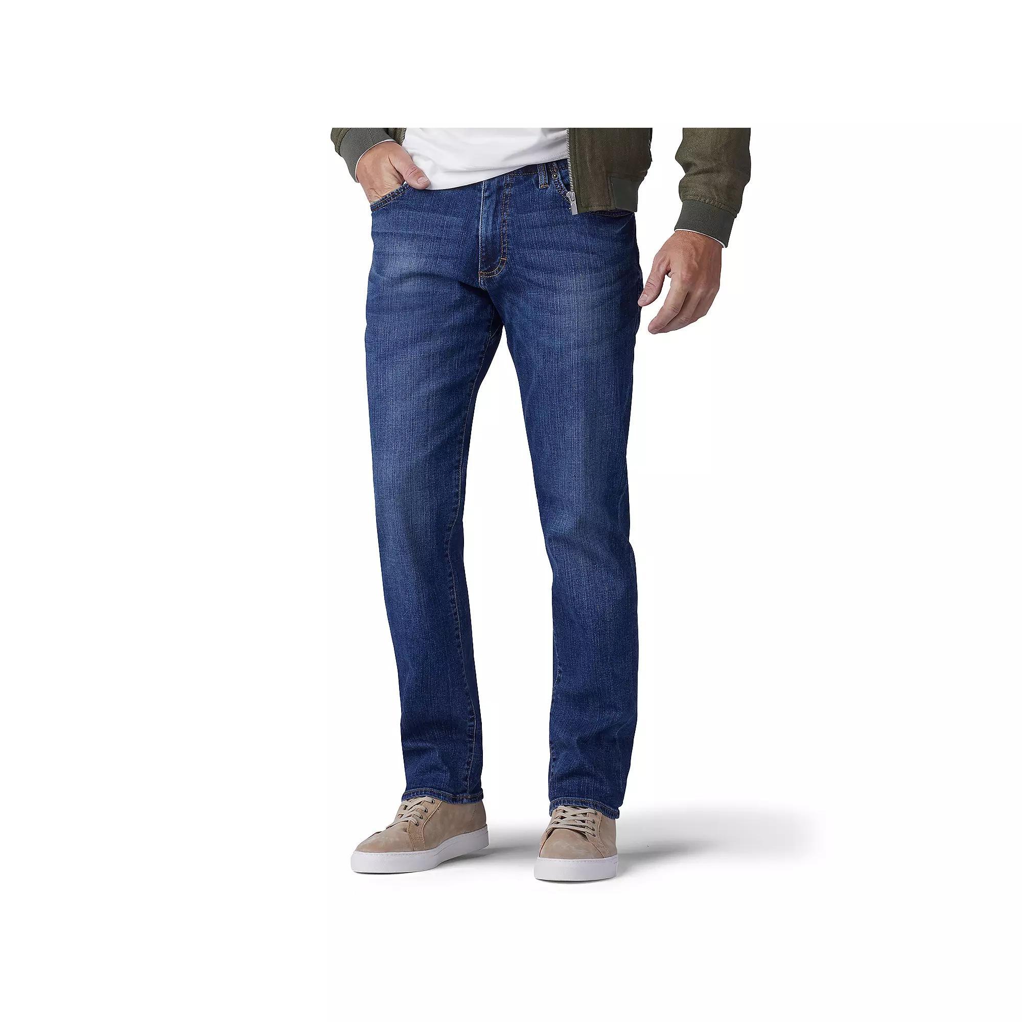 Big & Tall Lee Extreme Motion Relaxed Straight Jeans, Mens Product Image