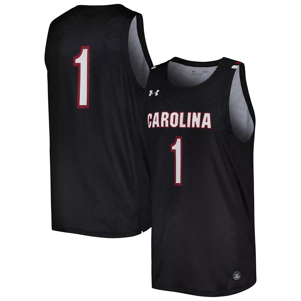 Men's Under Armour Black South Carolina Gamecocks Replica Basketball Jersey, Size: XL Product Image