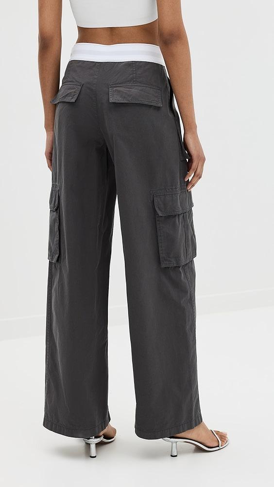 Alexander Wang Mid Rise Cargo Rave Pants | Shopbop Product Image
