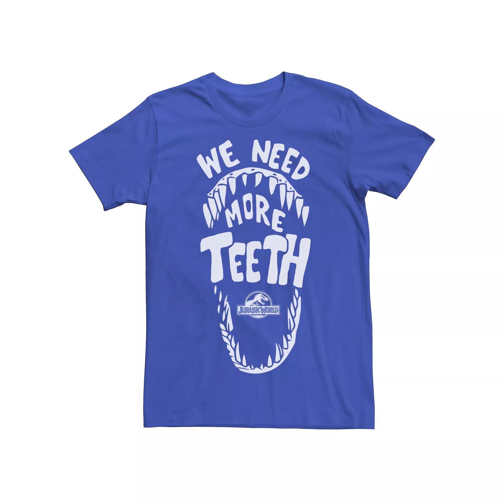 Men's Jurassic World We Need More th Graphic Tee, Size: Medium, Royal Product Image