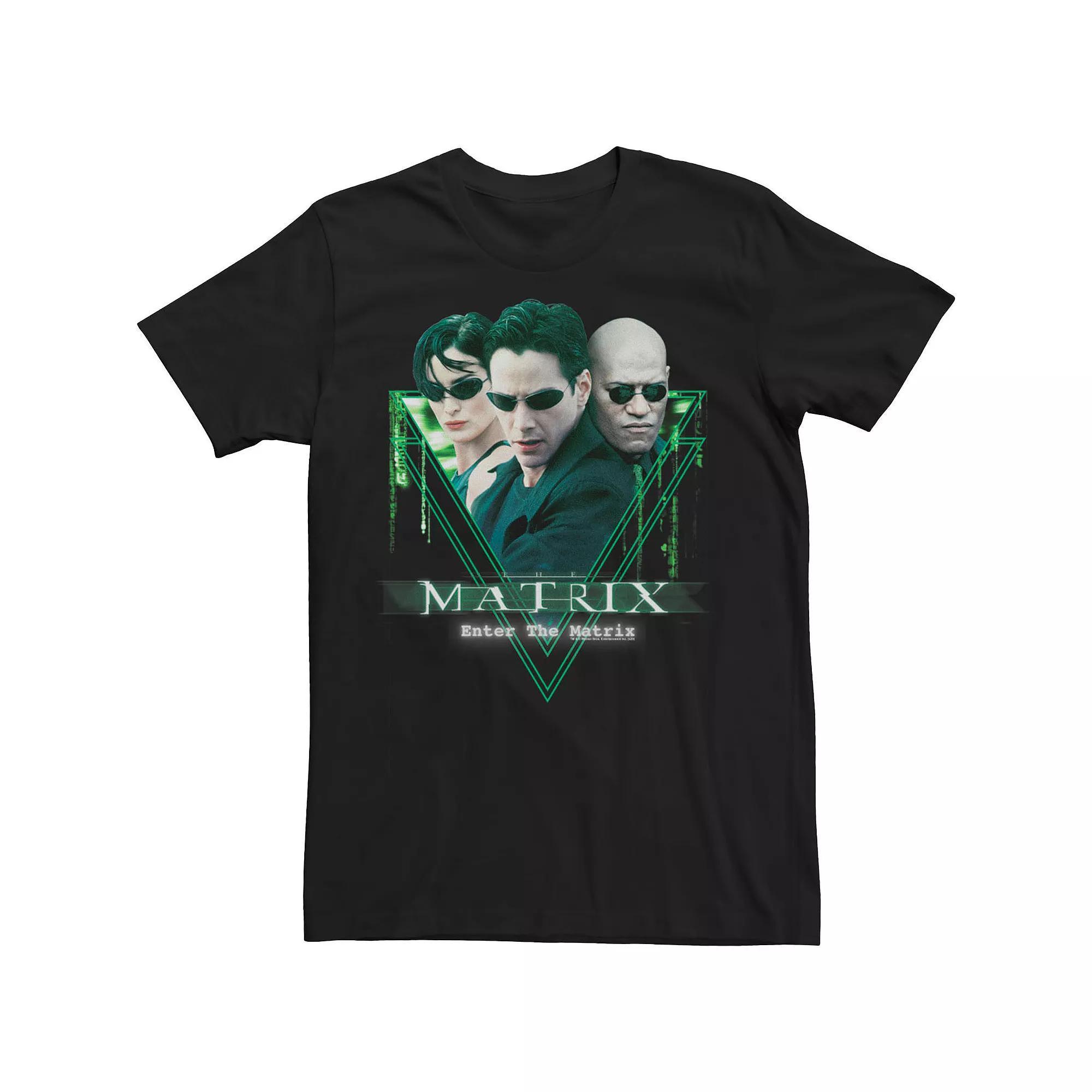 Men's The Matrix Matrix Triangle Group Shot Tee, Size: Large, Black Product Image