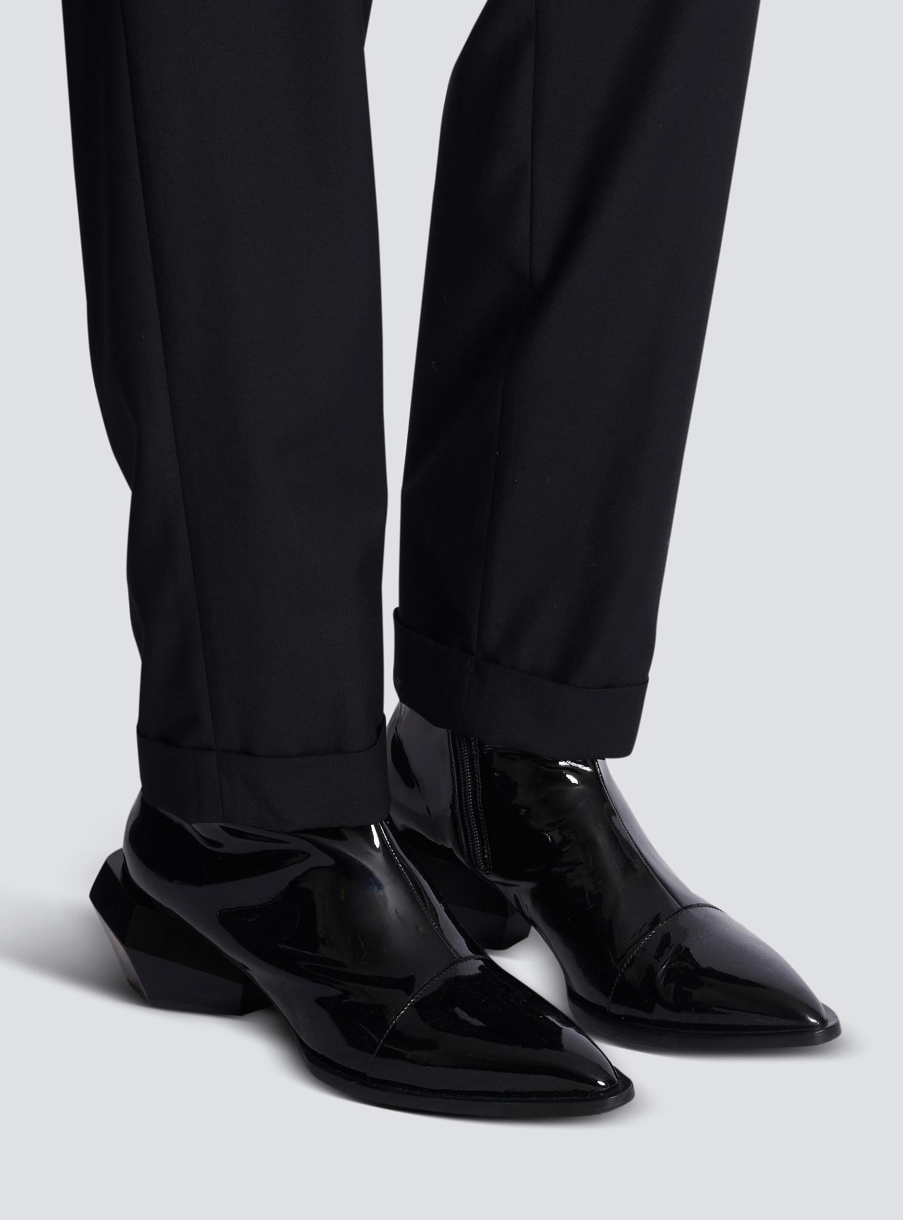 Billy patent leather ankle boots Product Image
