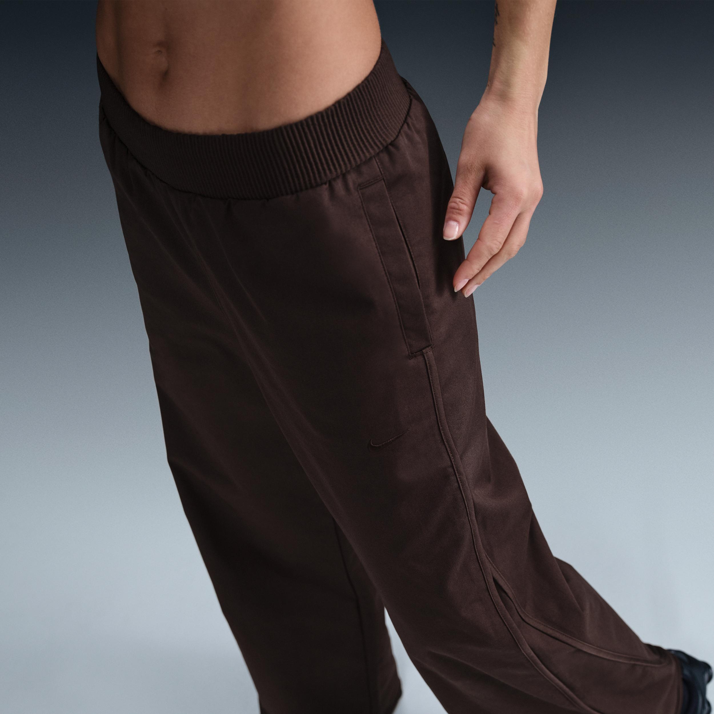 Nike Sportswear Collection Women's Mid-Rise Twill Track Pants Product Image