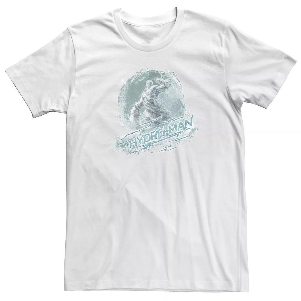 Big & Tall Marvel Spider-Man Far From Home Action Portrait Logo Tee, Men's, Size: 3XL Tall, White Product Image