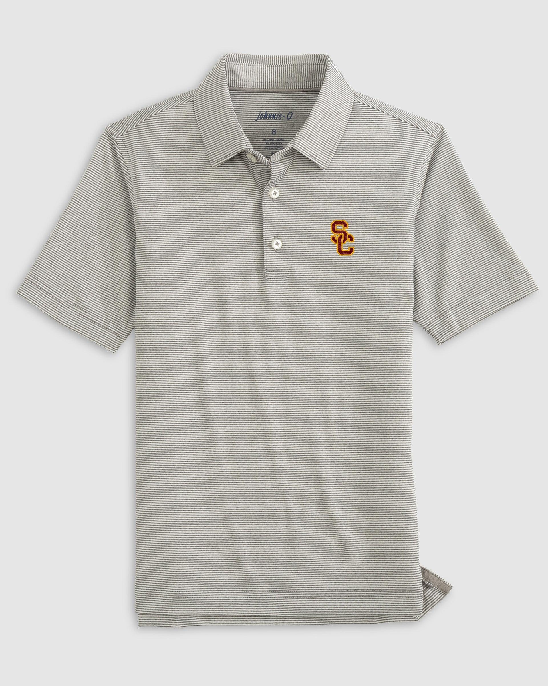 Western Michigan Lyndonn Jr. Striped Jersey Performance Polo Product Image