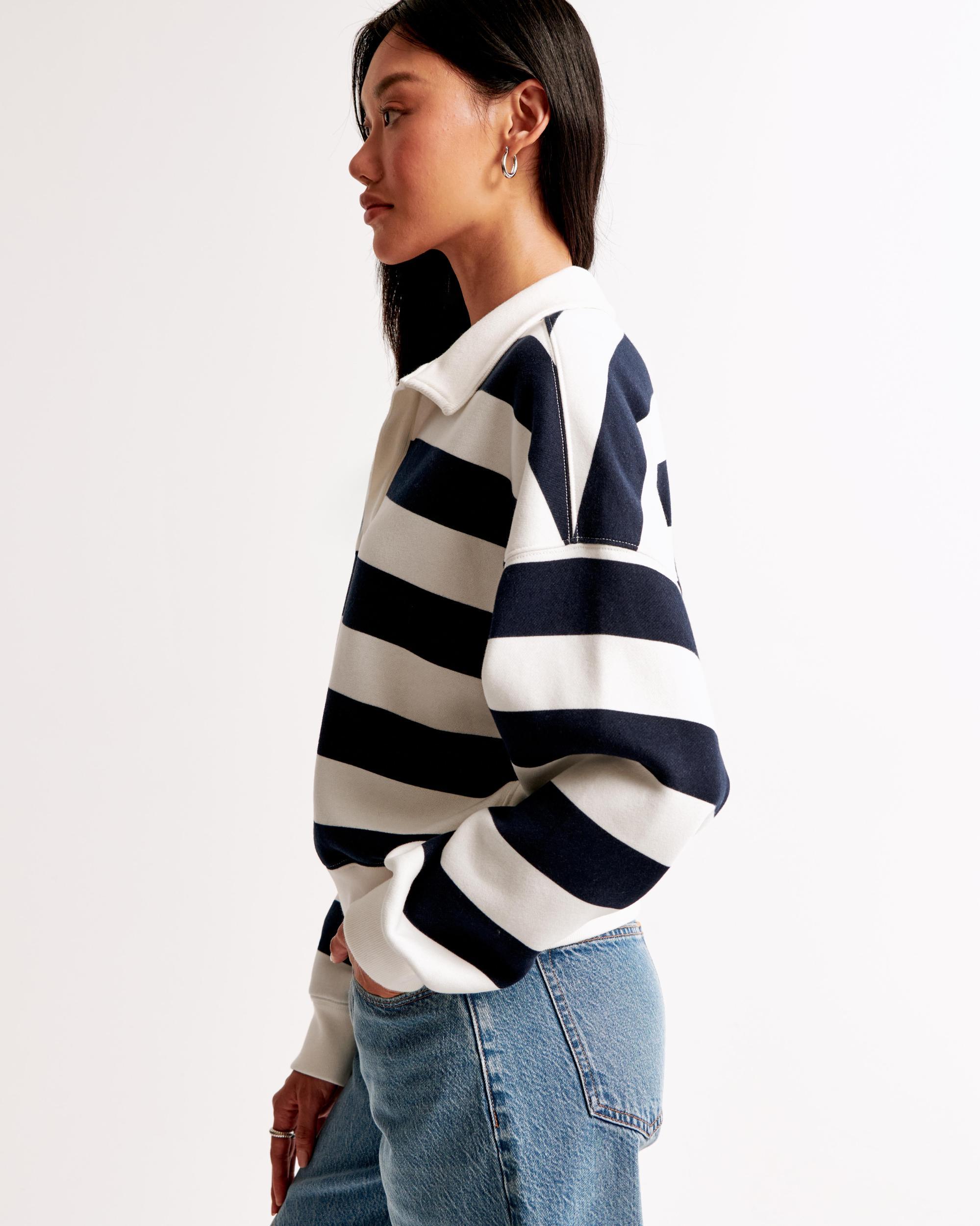 Essential Johnny Collar Sweatshirt Product Image