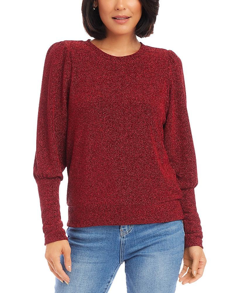 Karen Kane Bishop Sleeve Top Women's Clothing Product Image