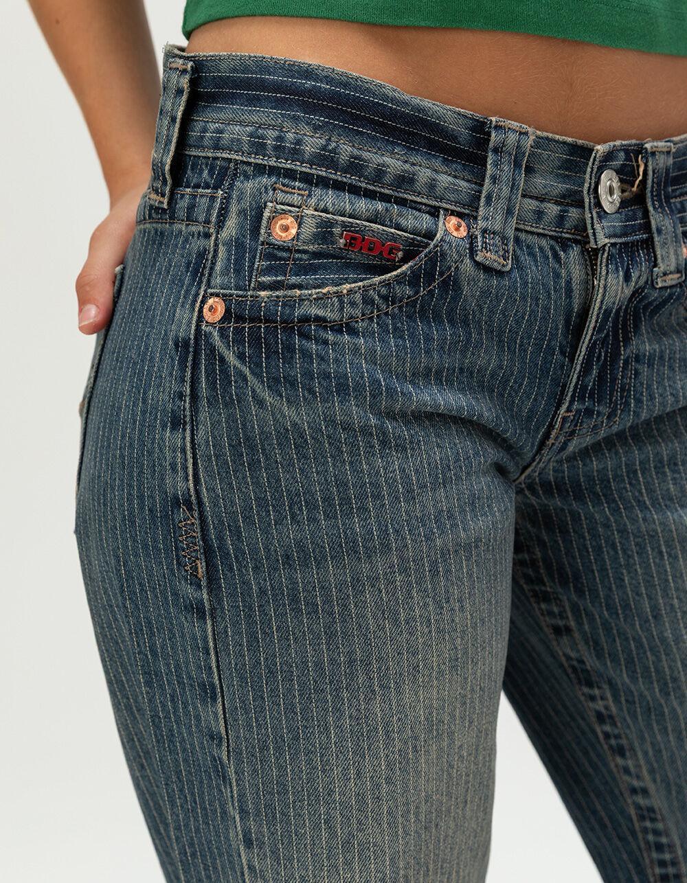 BDG Urban Outfitters Kayla Womens Pinstripe Jeans - VINTAGE Product Image