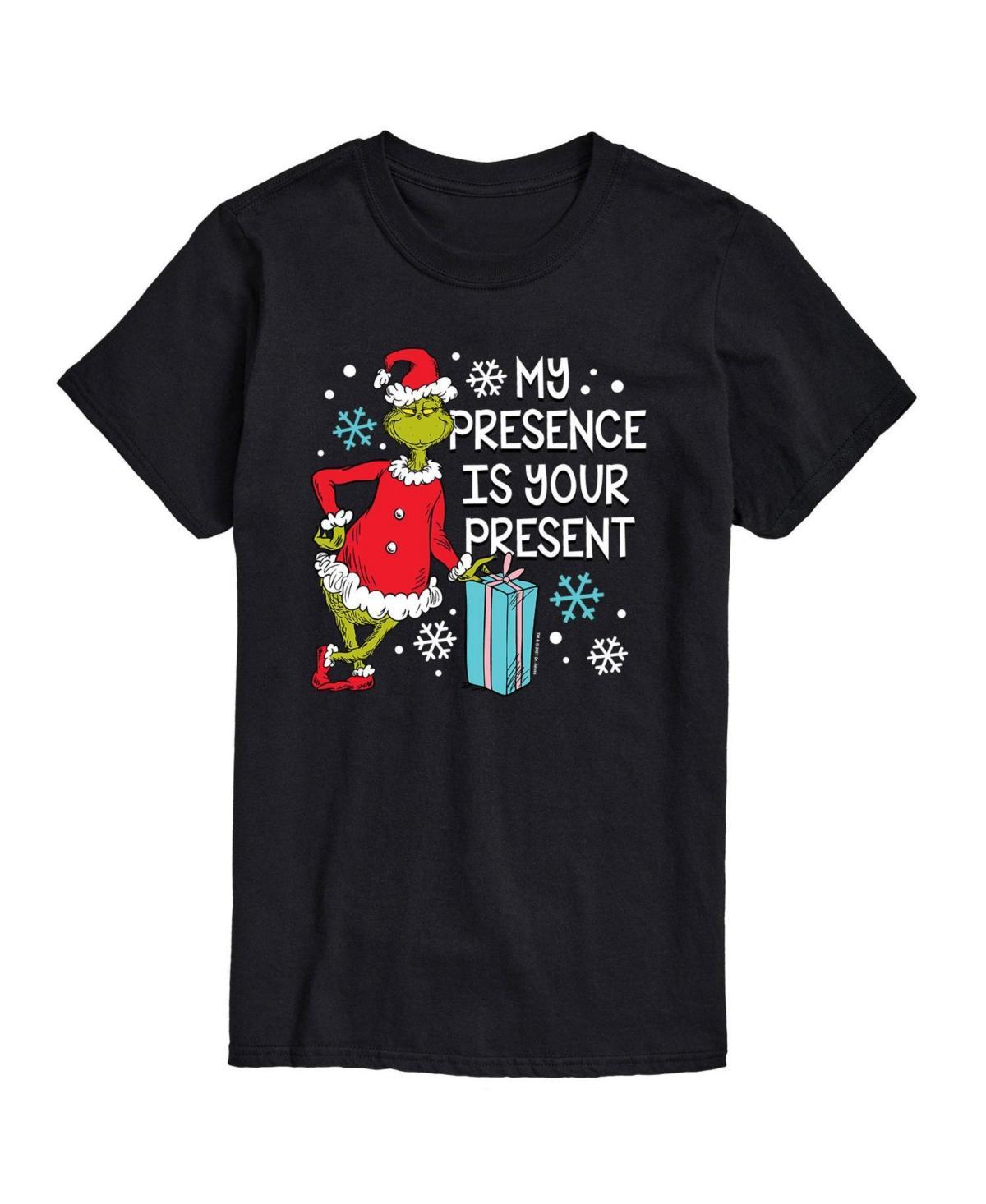 Big & Tall My Presence The Is Your Present Graphic Tee, Men's, Size: Large Tall, Black Product Image