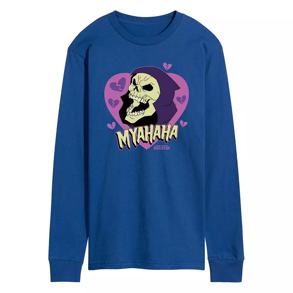 Mens Masters Of The Universe Skeletor Long Sleeve Graphic Tee Product Image
