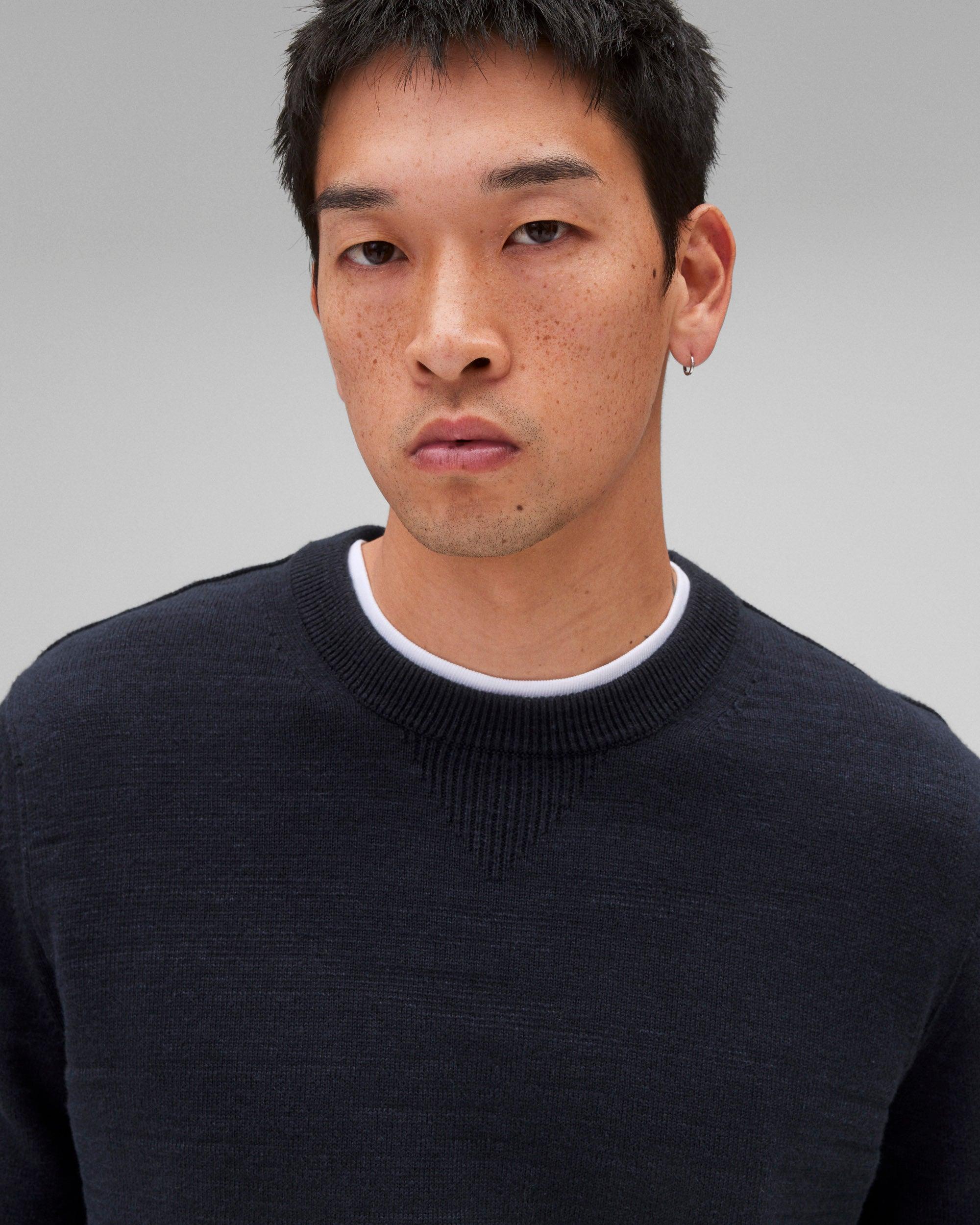Cotton Slub Laurel Crewneck Male Product Image