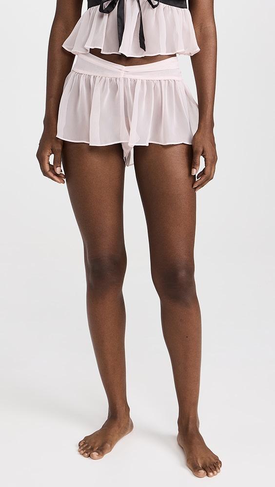 For Love & Lemons Catalina Sleep Shorts | Shopbop Product Image