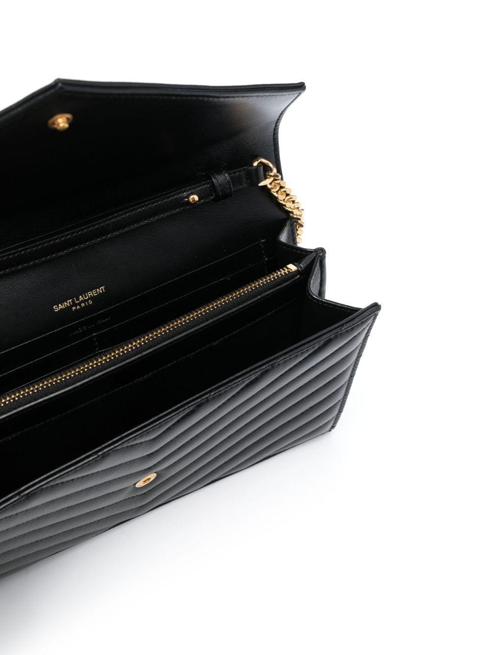 Cassandre leather chain wallet Product Image