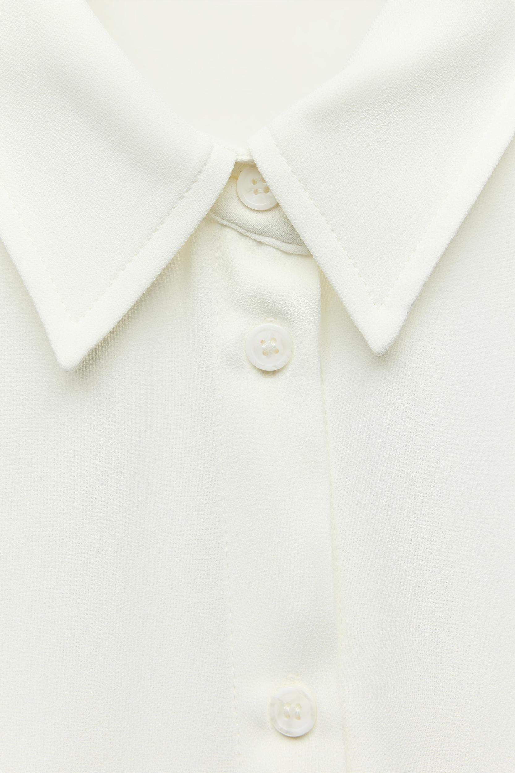 CREPE TIE SHIRT Product Image