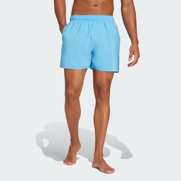 adidas Solid CLX Short-Length Swim Shorts Halo Mint 3XL Mens Product Image