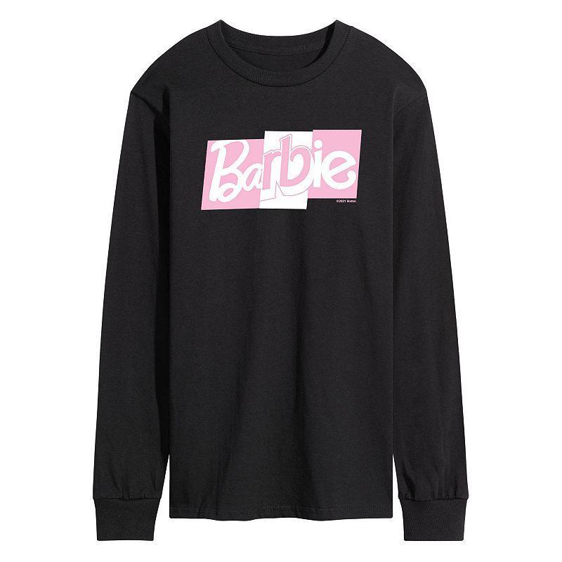 Mens Barbie Pink Logo Tee Product Image